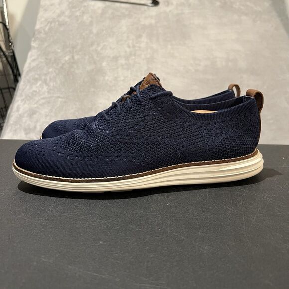 Cole Haan Original Grand Wingtip Oxford Men\'s 10.5 M Blue C27960 Shoes main image 6